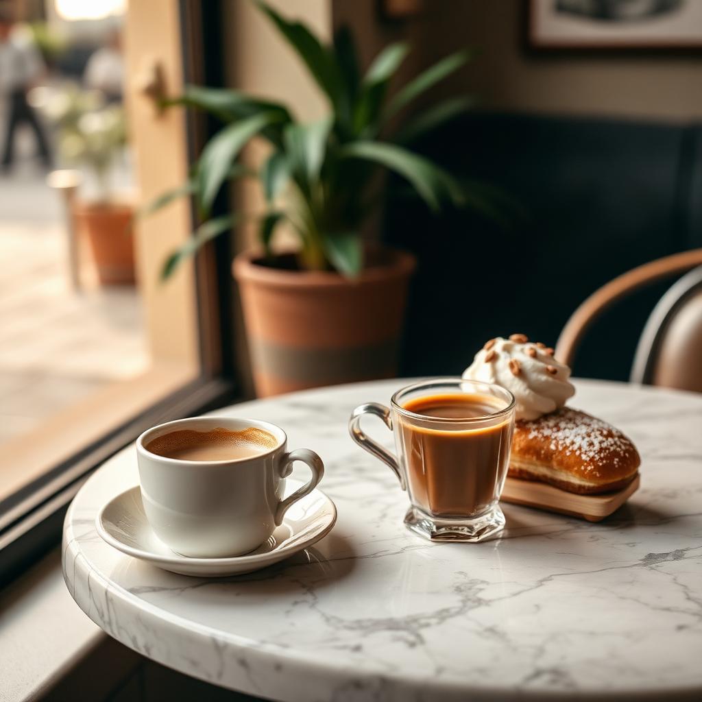 Café da manhã na piazza