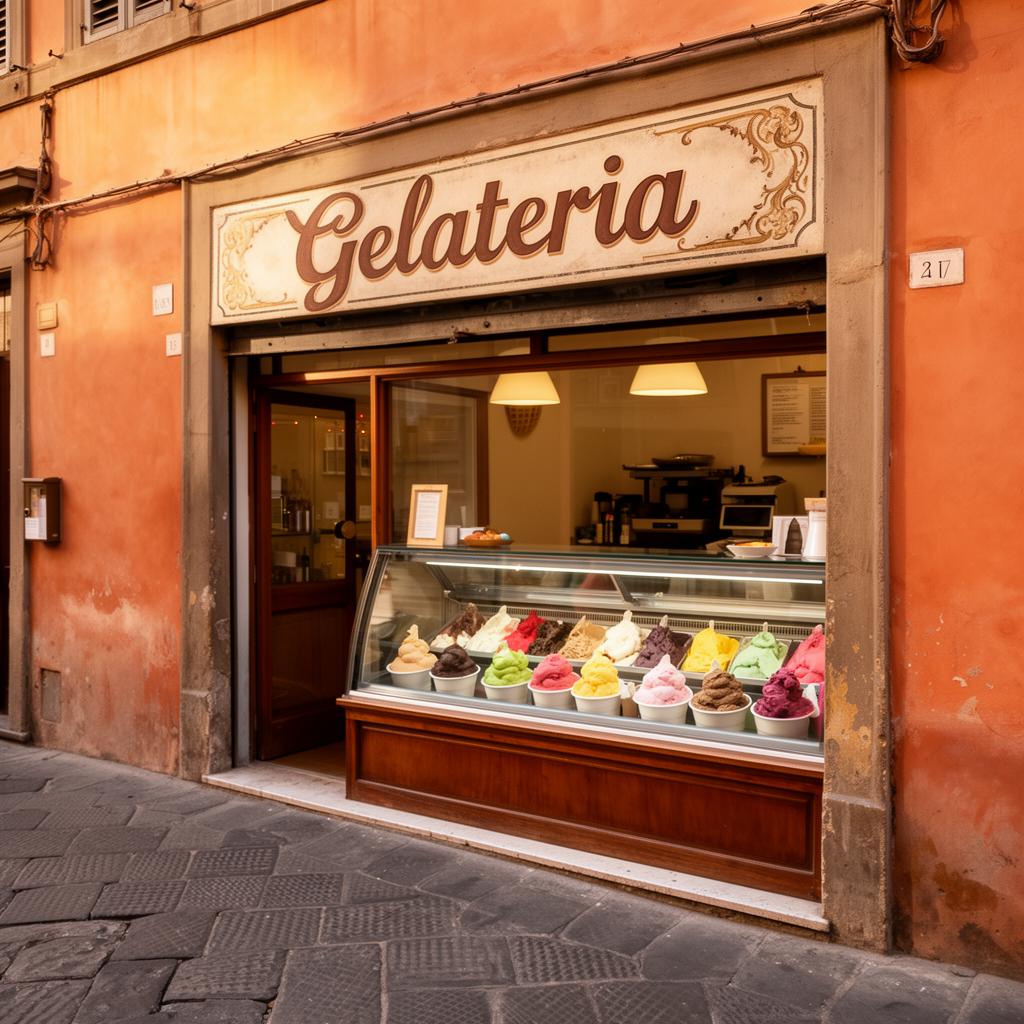 Gelato em Florença